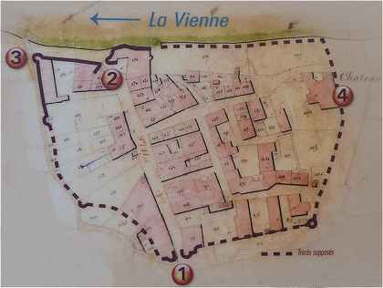 Availles: les fortifications mdivales