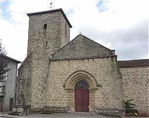 Eglise Saint Saturnin de Chaillac sur Vienne