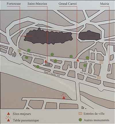 Plan de Chinon mdival