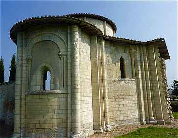 Chevet de l'glise Saint Lonard de l'Ile Bouchard