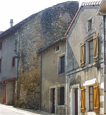 Les restes de la Porte Saint Michel