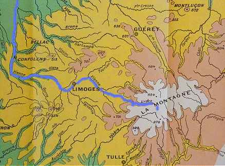 Le Plateau de Millevaches et son rseau hydrologique