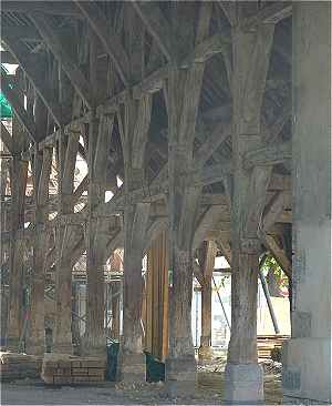 Charpente des Halles de Richelieu