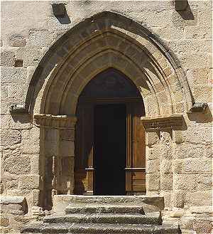 Portail de l'église de Saint Victurnien