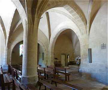 Nef de l'glise de Saint Yrieix sous Aixe