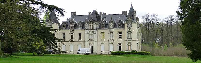 Chteau de la Fredonnire au Temple