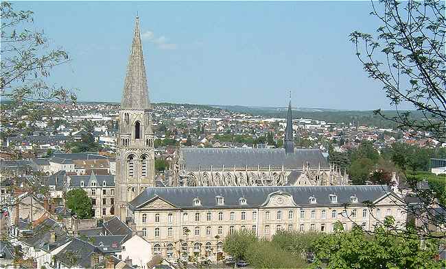 Vue de l'Abbaye de la Trinit