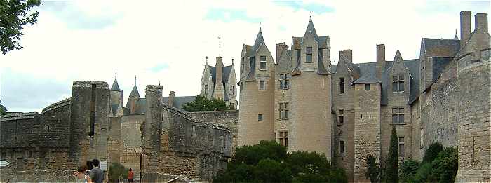 Vue du chateau de Montreuil-Bellay