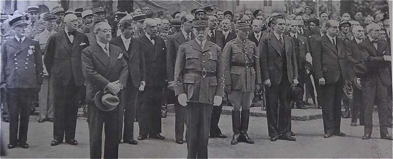 Commmémoration à Vichy le 14 juillet 1940