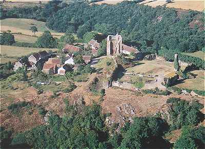 Le chateau de Brosse à Chaillac