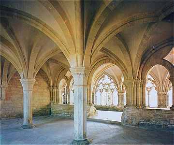 Salle Capitulaire de l'Abbaye de Noirlac
