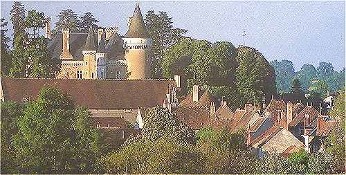 Saint Chartier et son château