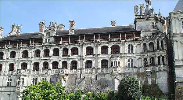 Chateau de Blois, faade nord