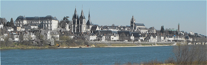 Blois, le château et la Loire