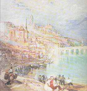 Blois et la Loire, Tableau de Turner