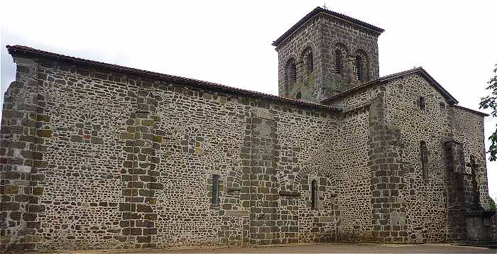 Eglise Saint Jean-Baptiste de Chassenon: mur Nord