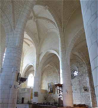 Intérieur de l'église Saint Martin d'Esnandes