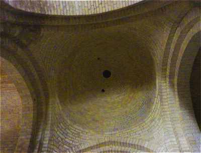 Coupole sur pendentifs de l'église Saint Pierre de Rouillac