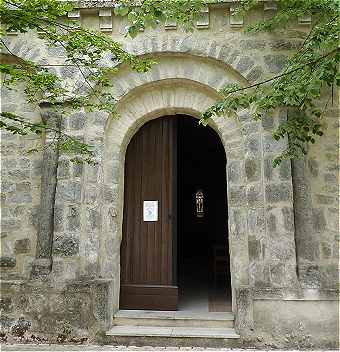 Portail de l'église de Saint Eutrope