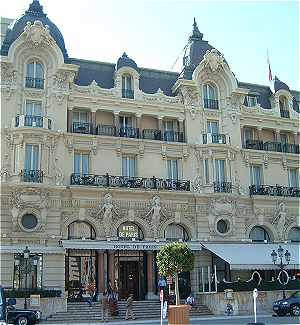 L'Hôtel de Paris à Monte-Carlo