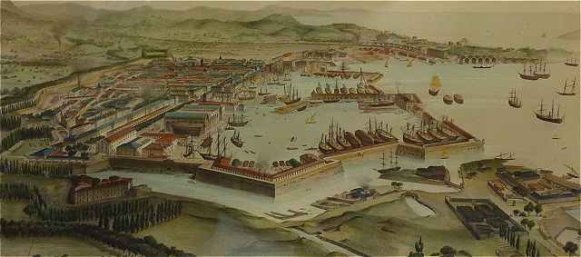 Toulon et son Port au XVIIIème siècle