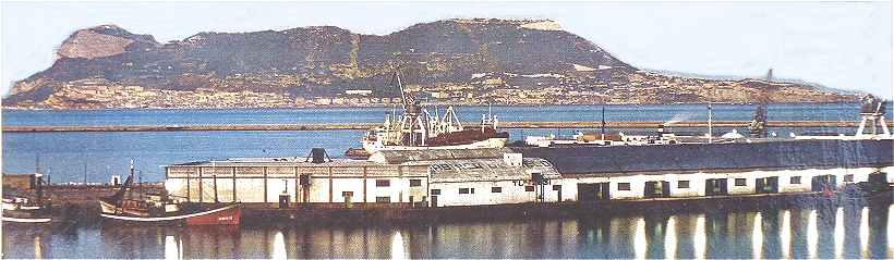 Panorama sur la Baie d'Algesiras