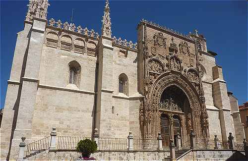 Eglise Santa Maria la Real à Aranda de Duero