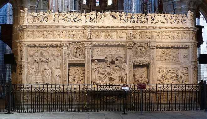Trascoro (avant-choeur) de la Cathédrale d'Avila