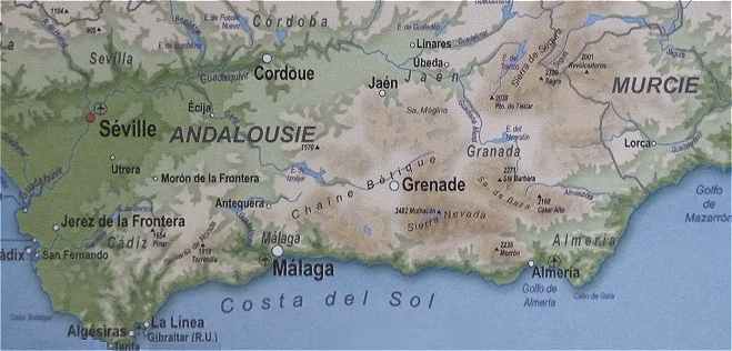 Le Sud de l'Espagne