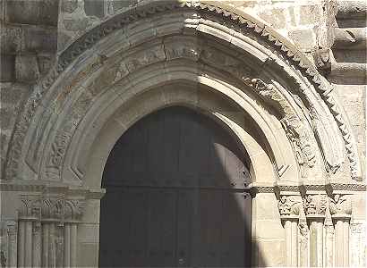 Portail de l'église San Juan Bautista de Lekunberri