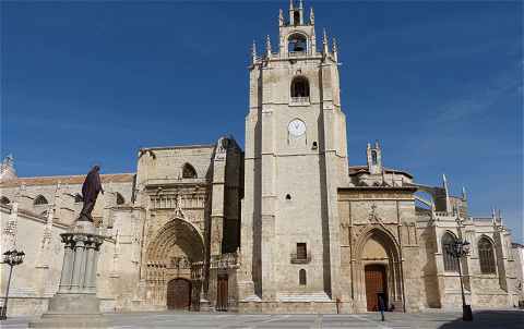 Côté Sud de la cathédrale de Palencia