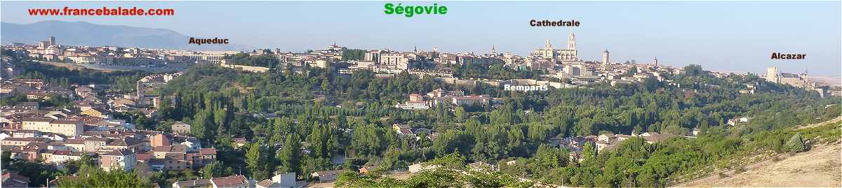 Panorama sur Ségovie