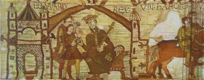 Tapisserie de Bayeux: Edouard le Confesseur