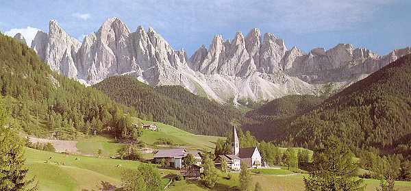 Paysage des Dolomites