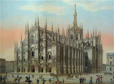 Milan: l'église du Dome