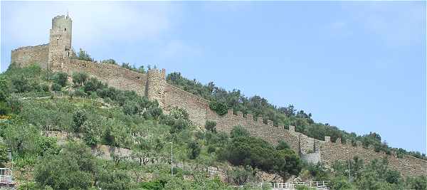 Le château-fort de Noli