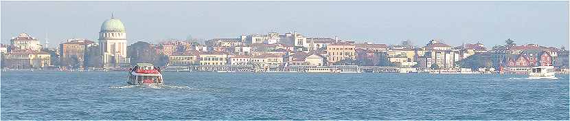 Venise: Panorama sur le Lido