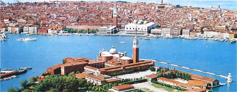 Venise: la Basilique Saint Georges Majeur