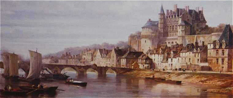 La Loire, Amboise et son Chateau au milieu du XIXme sicle