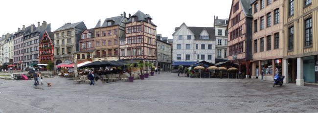 Le centre ancien de Rouen