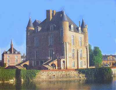 Chateau de Bellegarde dans le Loiret