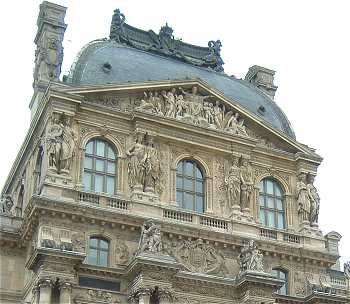 Sculptures du Pavilllon Richelieu
