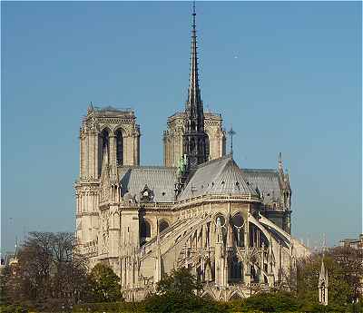 Chevet de Notre Dame de Paris