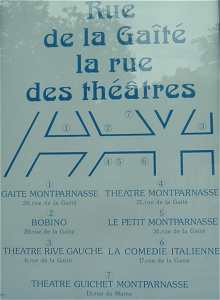 Les Théâtres de la rue de la Gaîté