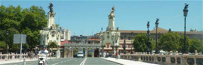 Saint Sébastien: le Pont Maria Cristina