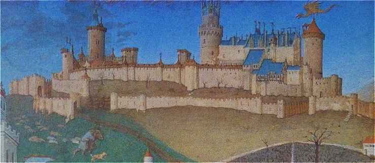 L'ancien château médiéval de Lusignan
