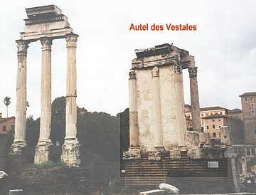 Autel des Vestales