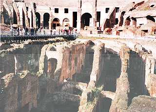 Sous sol du Colisée