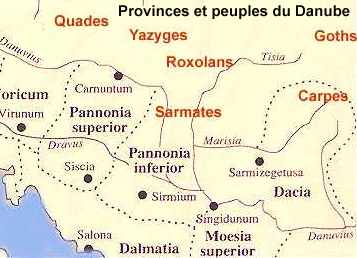 Provinces et peuples du Danube au IIIème siècle