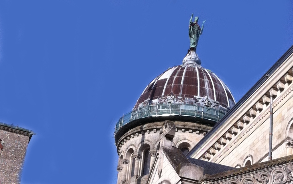 Saint Martin au sommet de la Basilique